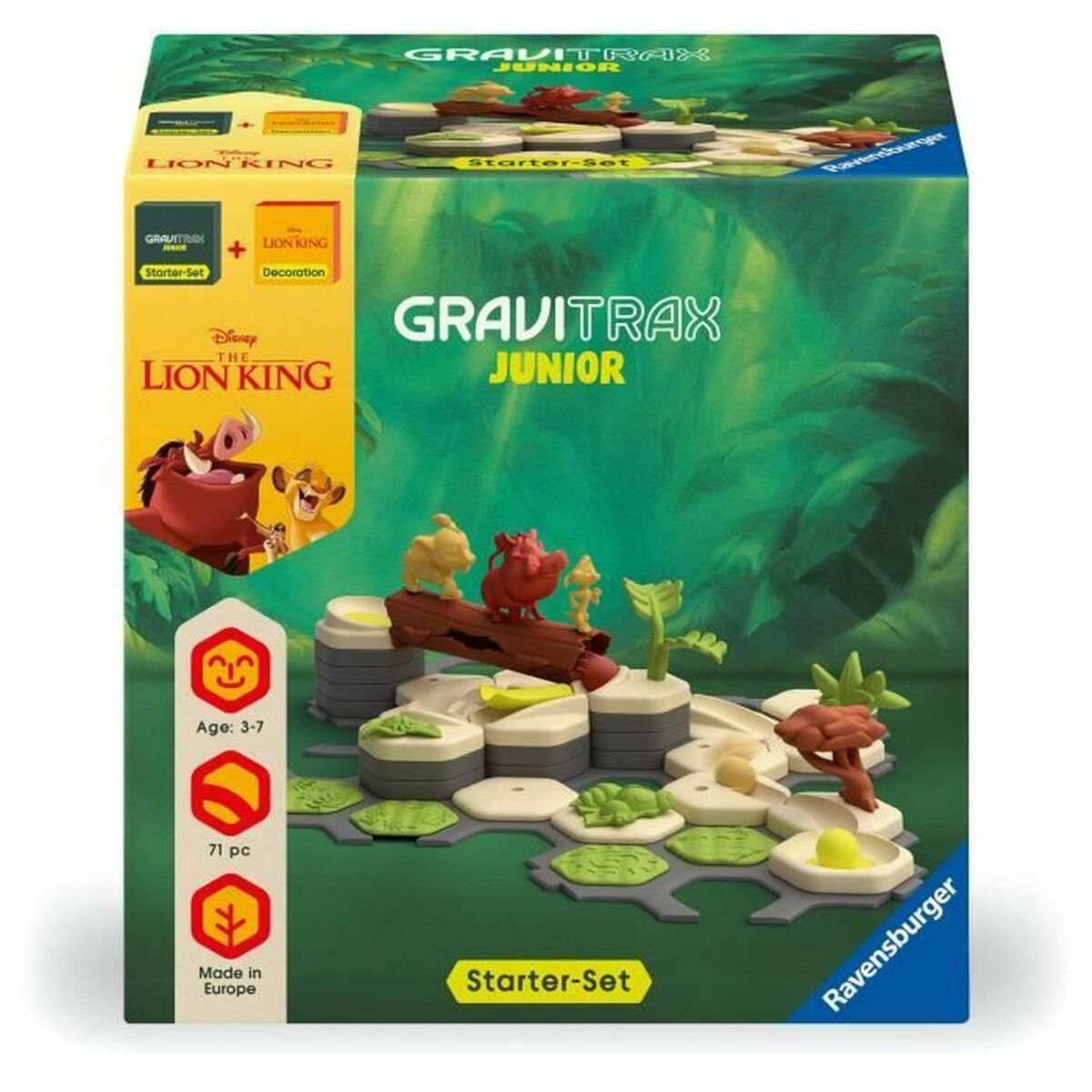 Mannen med jåen Ravensburger Gravitrax Junior Starter Set El Rey León